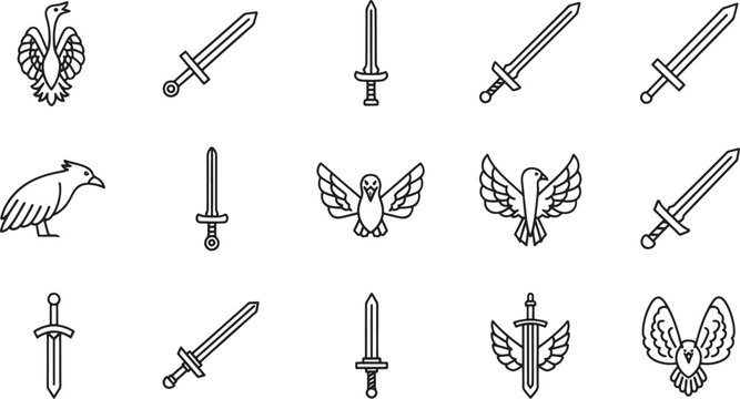 Black and white of various tools and hammer wrench