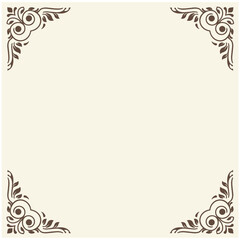 Decorative classic ornaments for graphic design © Felipe