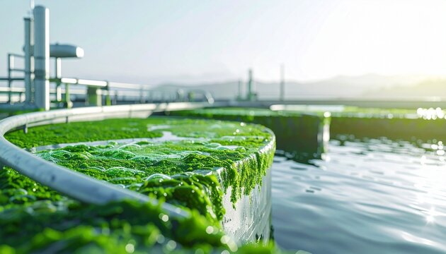 Algae Bioreactor in Action