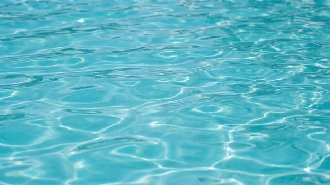 水面の波紋がゆらゆら揺れるループ動画背景素材