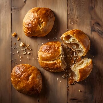 Top View Boyoz Turkish Pastry