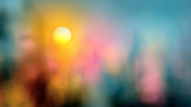 Motion blur sunset nature summer background cloud gradient overlay dramatic weather orange sky evening sunrise pastel color effect pattern abstract spring light beauty template yellow wallpaper. High