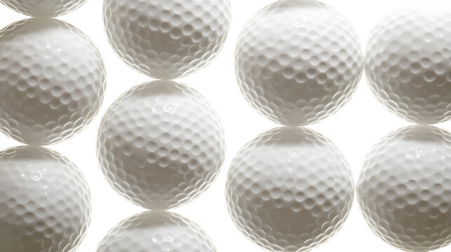 Golf balls in grid pattern symbolizing trust, reliability, and security