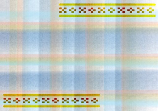 沖縄ミンサー147 おしゃれチェック