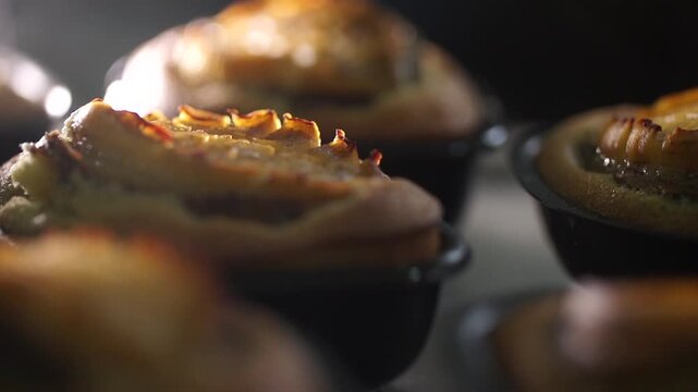 Abalone Bread Korean dessert made with fresh abalone 
