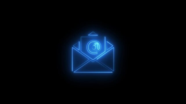 Hypnotic blue glowing geometric cube rotation abstract motion blue glowing cube rotating cube animation