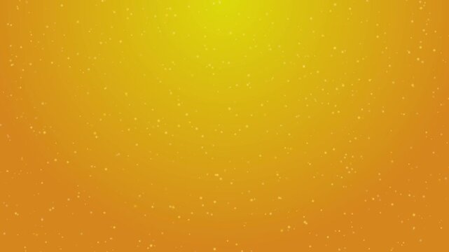 Bright dust bokeh particles with yellow light and flare sparkles animation. Shining stars dust bokeh glitter awards dust movement flickering loop a starry. A lot of dust particles floating around.