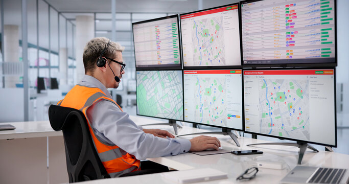 Rapid Response Operator Handles Fire Emergency Calls