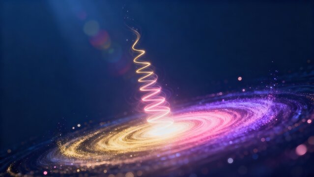 F-100 auric spiral path-standard high resolution commercial visual suitable for web banners, marketing, presentations, modern design projects with clean composition and professional lighting siyam