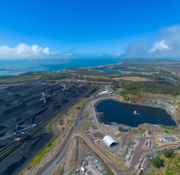 Two coal terminals at the port, Hay Point Coal Terminal and Dalrymple Bay Coal Terminal
