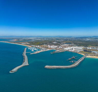 Aerial view of Mackay Harbour