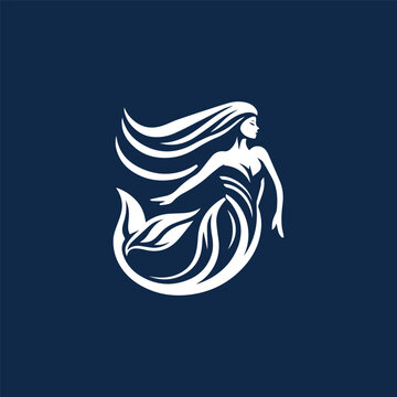 Warrior Mermaid Logo
