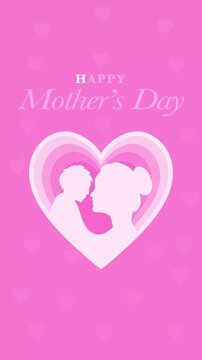 Mother's Day greeting text video