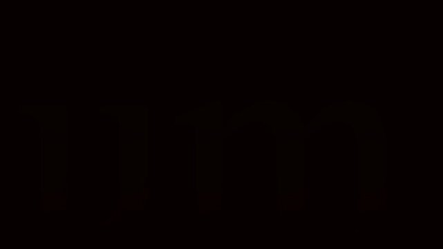 3d animation luxury gold premium label green screen background