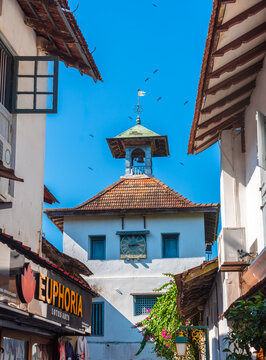 November: 02,2025. The image captures a moment in time at the historic Paradesi Synagogue in Kochi, Kerala, India.