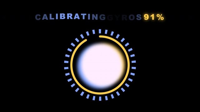 Gyro Calibration Progress Animation Loop