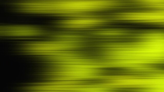Neon Green Motion Blur Abstract Background with Horizontal Speed Lines and Dynamic Energy Flow