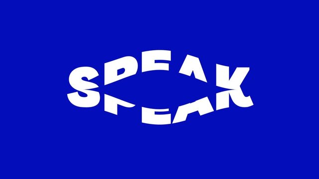 Speak Text Animation Green Screen | Voice Speech Bubble Overlay