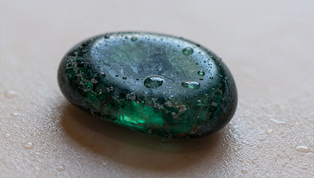Raw Moldavite Energy Pendant on Radiant Skin