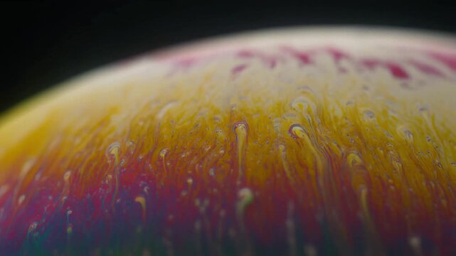 Slow Motion High Tech Science Study of Fluid Dynamics and Exothermic Reactions