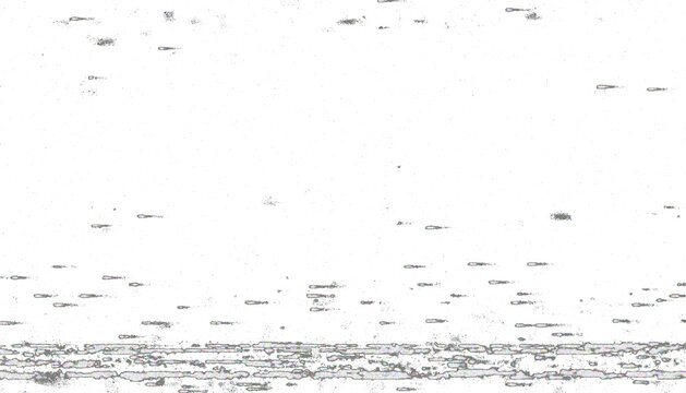 White background sparse black noise dot scatter digital glitch dense artifact band bottom texture