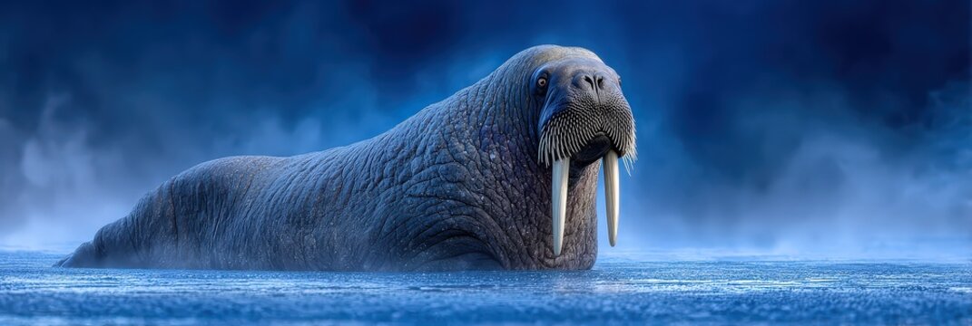 Giant Sea Monster in Arctic Waters