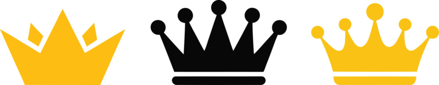 Crown Icons  Symbols of Royalty and Achievement