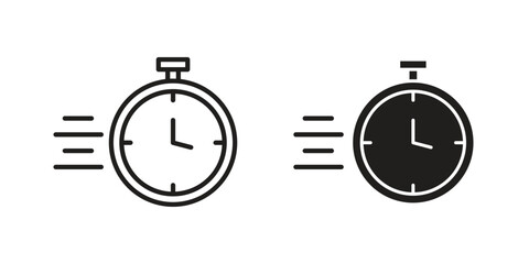 Fototapeta premium Express icon for web and mobile app. Vector icons