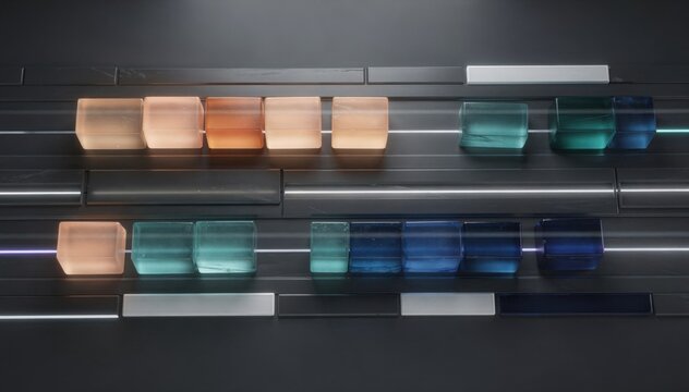Medium shot of live schedule interface balancing gum and resin batches highlighting realtime adjustments and downtime reduction.