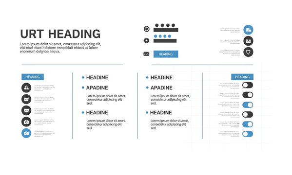 User Research Testing URT Heading with Interactive Elements and Information Display.