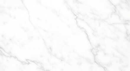 Obraz premium Classic white marble texture with soft grey veins for clean bright interior design and luxury minimalist architectural background featuring polished natural stone surface for premium flooring.