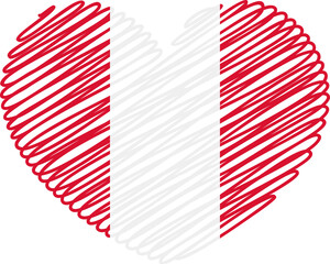 Fototapeta premium peru flag 