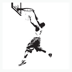 basketball player silhouette © bariyanto