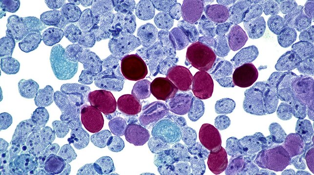Changes in neutrophils observed in a patient with chronic inflammation or autoimmune disease showing distinct morphology and behavior