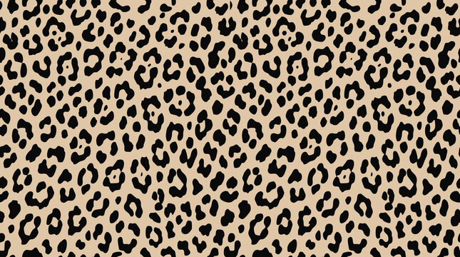 A seamless pattern of dark spots on a light beige background.