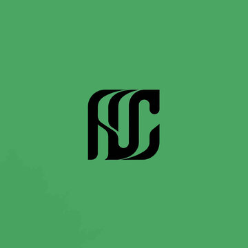 Abstract Logo Design Featuring Intertwined Letters FSC.