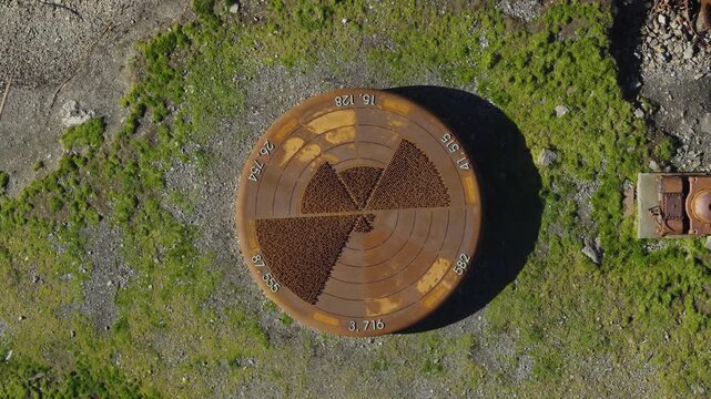 Drone video of Grytviken. A whaling station and the largest settlement on the sub-Antarctic island of South Georgia in the South Atlantic.