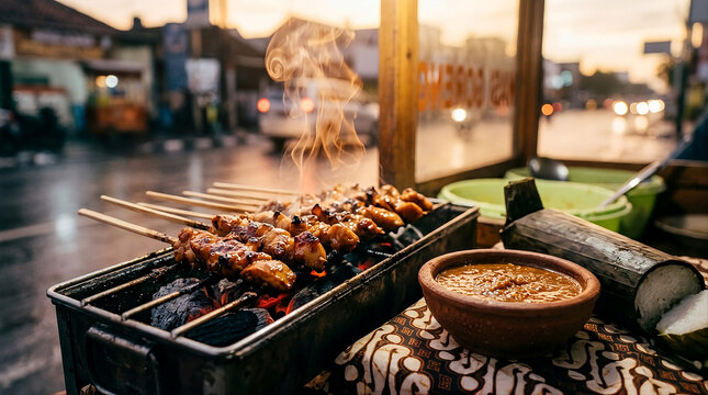 grilled meat on the grill