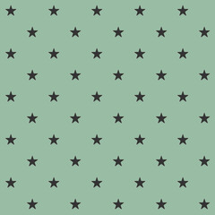 小さな星のテクスチャ　ミント © さく さく