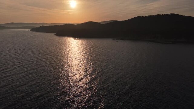Faro de Illes Formigues en Palamos, Girona, Catalunya