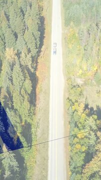 Pickup moving road center, causing blue overlays mapping numeric markers as person stepping out