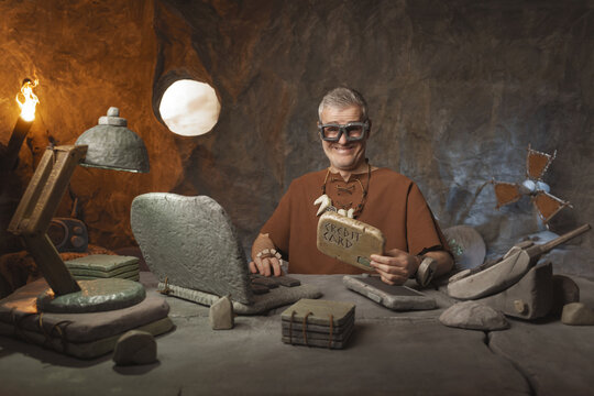 Online shopping and electronic payments in the stone age