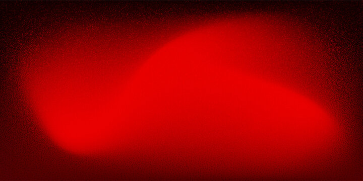 Abstract red background with smooth gradient waves and grainy texture. Elegant dark red mesh backdrop for luxury branding, Valentine's Day, Christmas, or cinematic web banners.