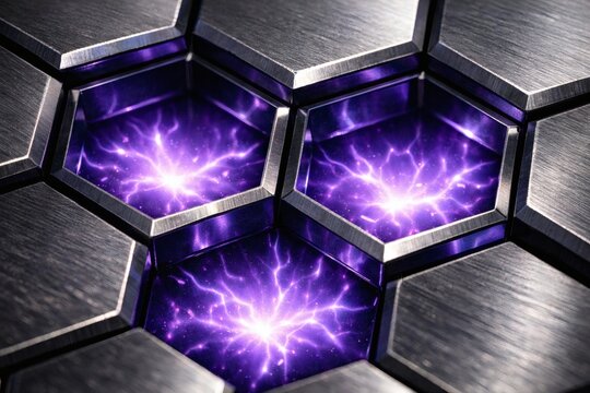 Interior Tiles of a Fusion Reactor Vessel