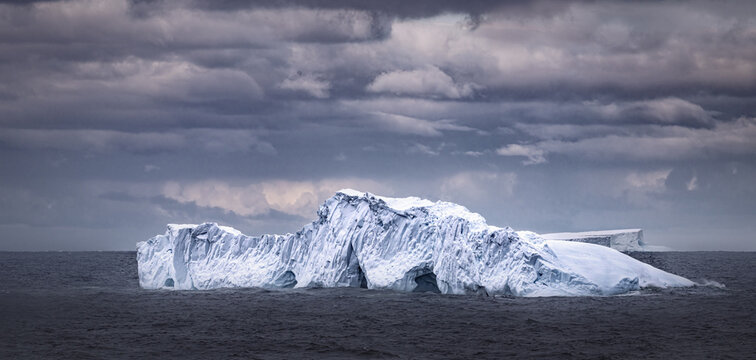 Sailing to Buls Bay Antarctica