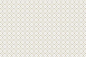 Seamless floral geometric pattern with elegant petal shapes and minimal design, perfect for modern backgrounds, textile prints, and decorative applications. © kontat