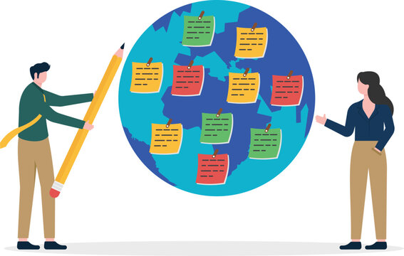 Global business strategy and world market organization