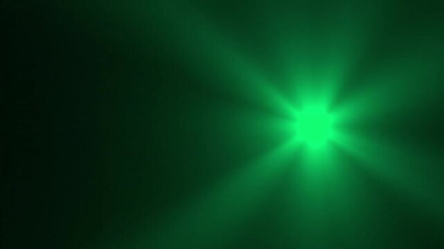 Green light beam, glowing effect, radiant energy, abstract background