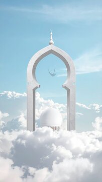 Cloud archway