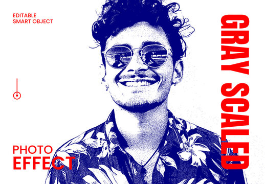 Gray Scaled Photo Effect